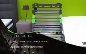 literie-relaxation-electrique-sedac-meral literie haut de gamme bourg en bresse
